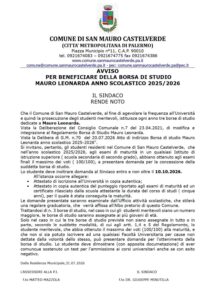 Immagine di Borsa Di Studio Mauro Leonarda A.s. 2025/2026: 764006188 2740767446308795 7681294873280460707 N